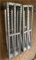 Aluminum folding ramps