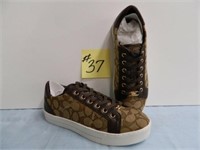 Coach Size 7B Style #C126 NYC Glit PVC Shoes