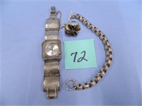 Silpada Watch, Bracelet & Ring (Sterling)