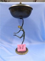 1930's Deco Abstract Dance Figure (Covered)(Metal)