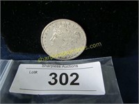 Uncirculated Morgan silver dollar