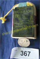 Vintage Bull Durham original unopened tobacco