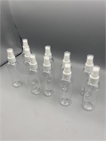 10 100ml plastic  spray bottles