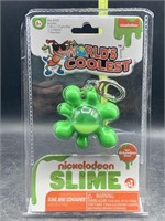Nickelodeon slime on keychain