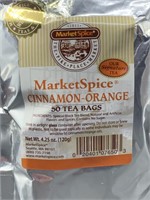 Market spice cinnamon orange 50 tea bags