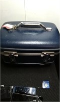 American Tourister Vintage train carry on/ makeup