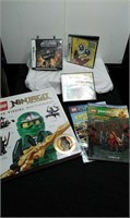3 Nintendo DS games and Lego ninja books. Star
