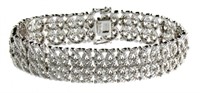 Stunning XXL 2.00 ct Diamond Designer Bracelet