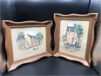 Pair of Logan Framed Prints From Hatboro, PA