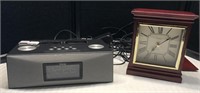 Linden Quartz Clock w/Pin Point Camera & iHome