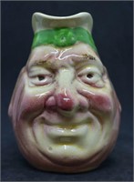 French Majolica Character Jug