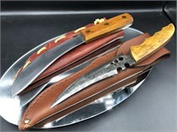 Pair of Hunting Knives w/Sheaths