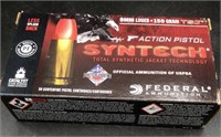 Federal Syntech 9mm Action Pistol Ammunition