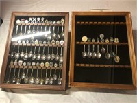 Spoon Collection in Wood Keepsake Boxes