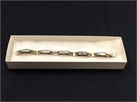 Vintage Sterling Silver Navajo Bracelet