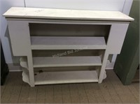White Wood Cabinet / Hutch Top