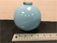 Antique Blue Glass Lightening Rod Ball
