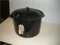 Enameled Canning Stock Pot - 12 Inch Diameter