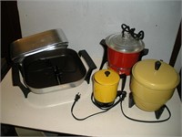 Sunbeam Electric Skillet & Kwik Pots