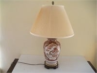 Ming Dynasty Style Table Lamp  30 Inches Tall