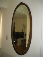 Framed Wall Mirror  20x43 Inches
