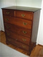 Mahogany Chest Of Drawers  35x20x42 Inches