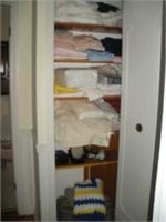 Towels & Linens - Contents Of Closet