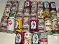 (28) Vintage Beer Cans