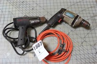 2pc Milwaukee Heat Gun & a Power Drill