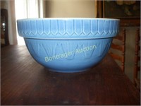 BLUE POTTERY MIXING BOWL