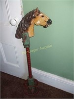 WOODEN HORSE TOY