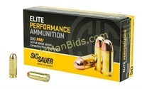 SIG AMMO 10MM 180GR FMJ - 50 Rds