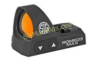 SIG ROMEO3 MAX REFLEX SIGHT 6MOA BLK