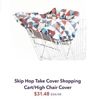 Skip Hop Take Cover Shopping Cart/High Chair