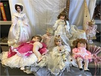 Collection of collectors dolls
