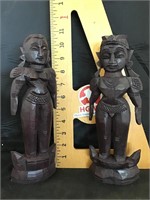 Carved Couple figure