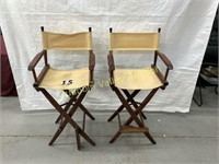PAIR OF DIRECTOR CHAIRS