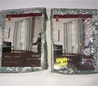 Panel curtains w/ grommets, 95"