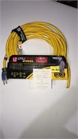 25' extension cord, needs female end, not tested