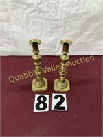 BRASS CANDLESTICKS