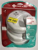 2 smoke and carbon monoxide alarms, not tested