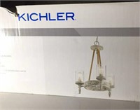 Kichler chandelier, needs parts, not tested