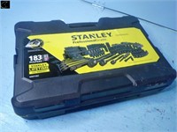 Stanley 183pc 1/4" 3/8" & 1/2" drive socket set