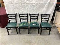FOUR COMMERCIAL RESTAURANT CHAIRS
