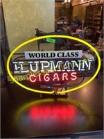 Hupmann cigars neon sign