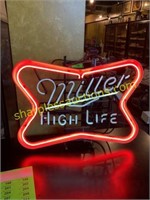 Miller neon sign