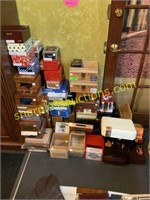 Lot of cigar boxes