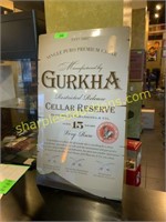 Gurkha metal sign