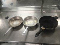 3 Frying Pans