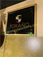 Lighted torano sign